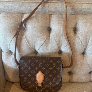 Vintage Louis Vuitton Monogram St Cloud GM Crossbody Bag